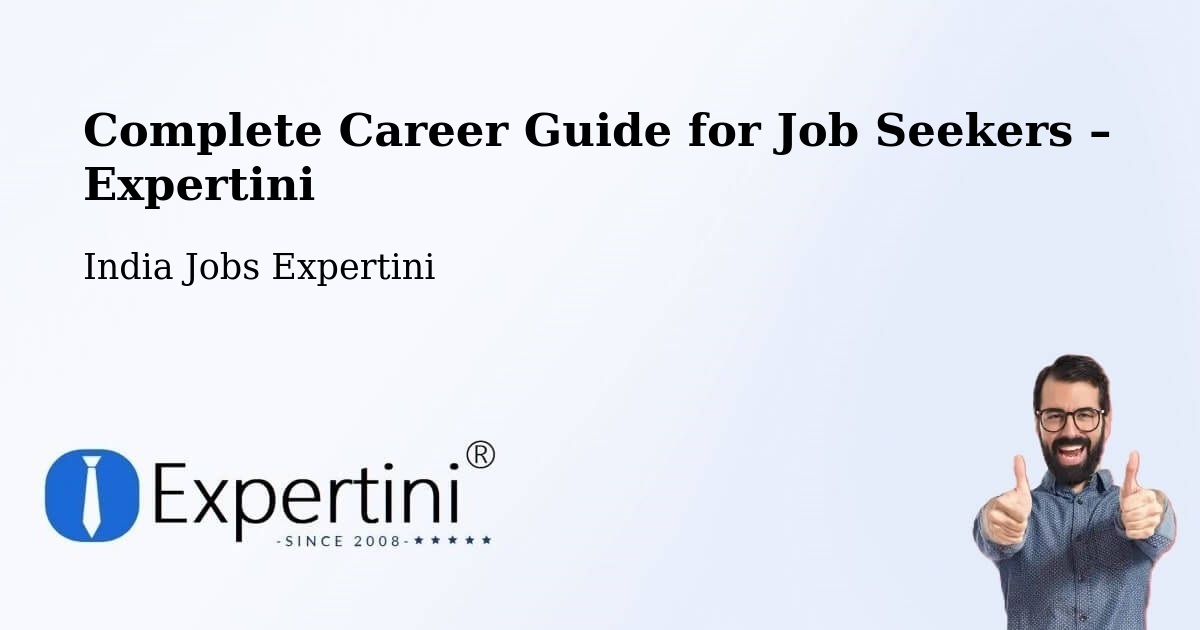 Career Guide for Job Seekers – Kolhapur - Kolhapur, India Jobs Expertini